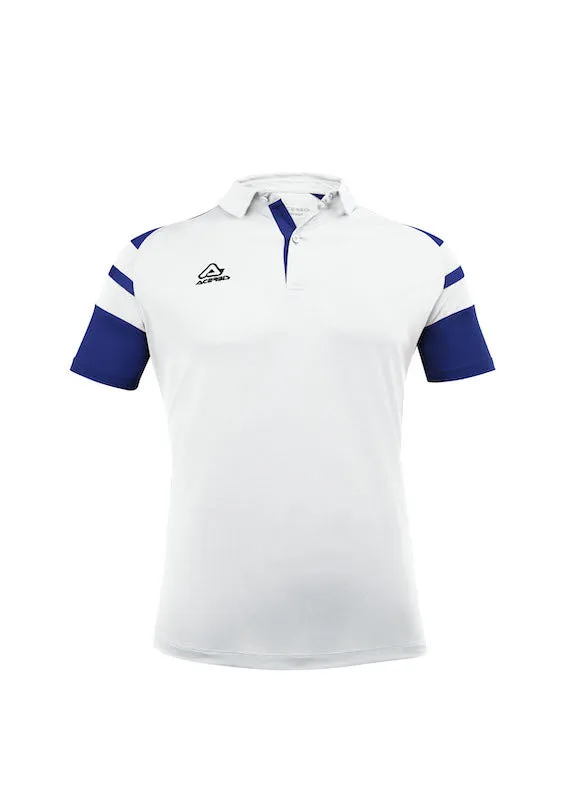 ACERBIS KEMARI POLO WHITE BLUE