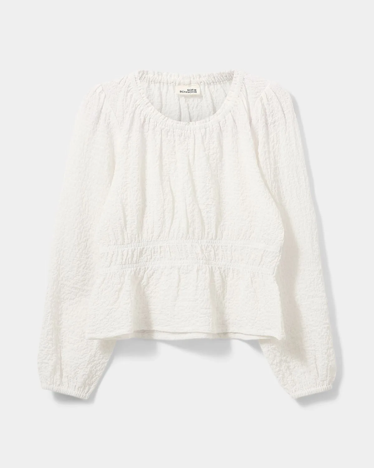 ALLISSY BLOUSE - Snow white