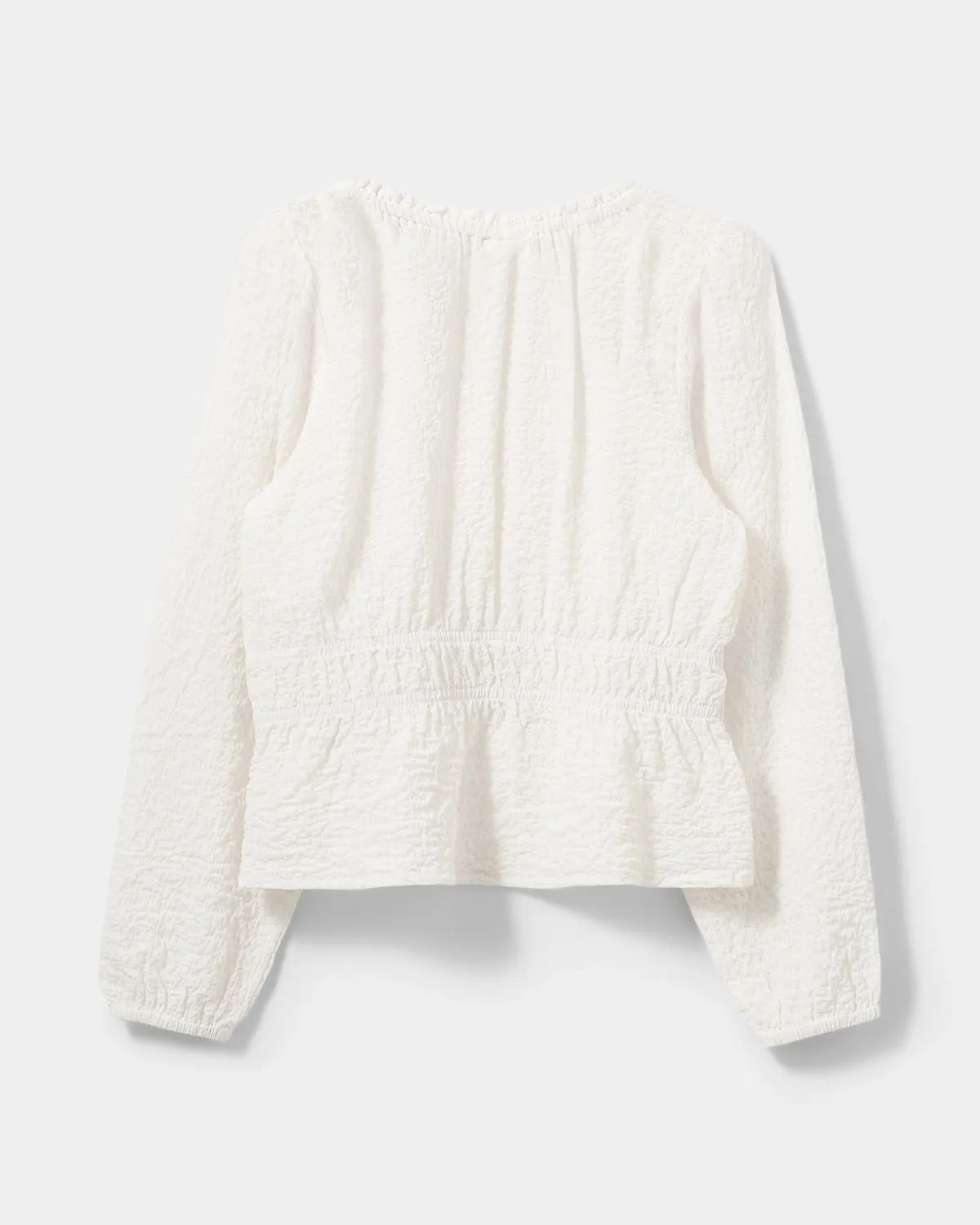 ALLISSY BLOUSE - Snow white