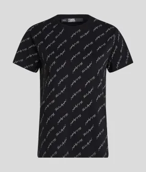 AOP SIGNATURE TEE