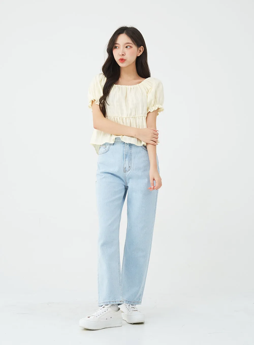 Basic Soft Tapered Jeans BG17