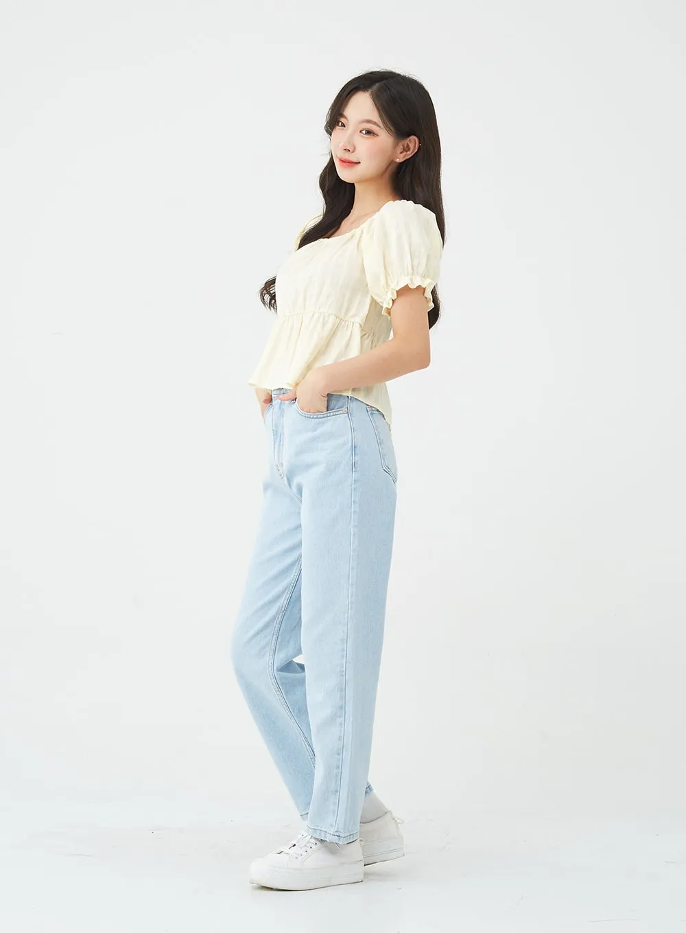 Basic Soft Tapered Jeans BG17