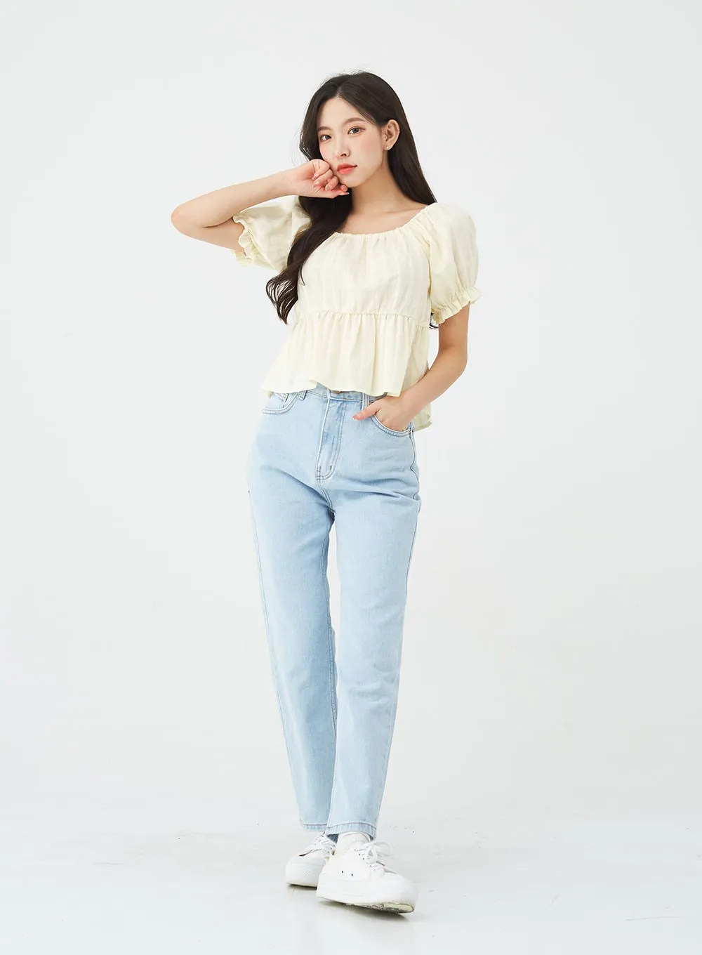 Basic Soft Tapered Jeans BG17