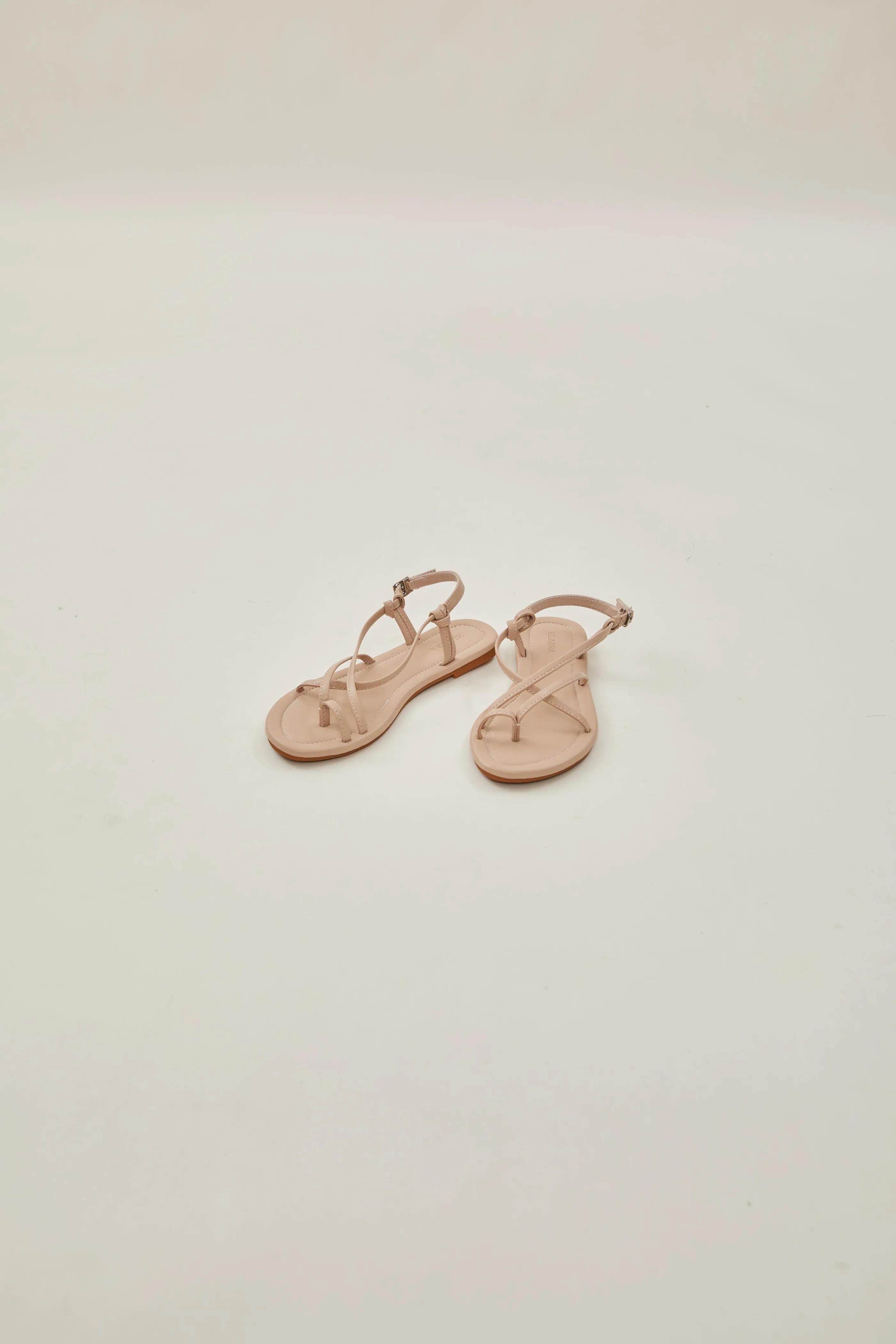 Blake Loop Sandals in Beige