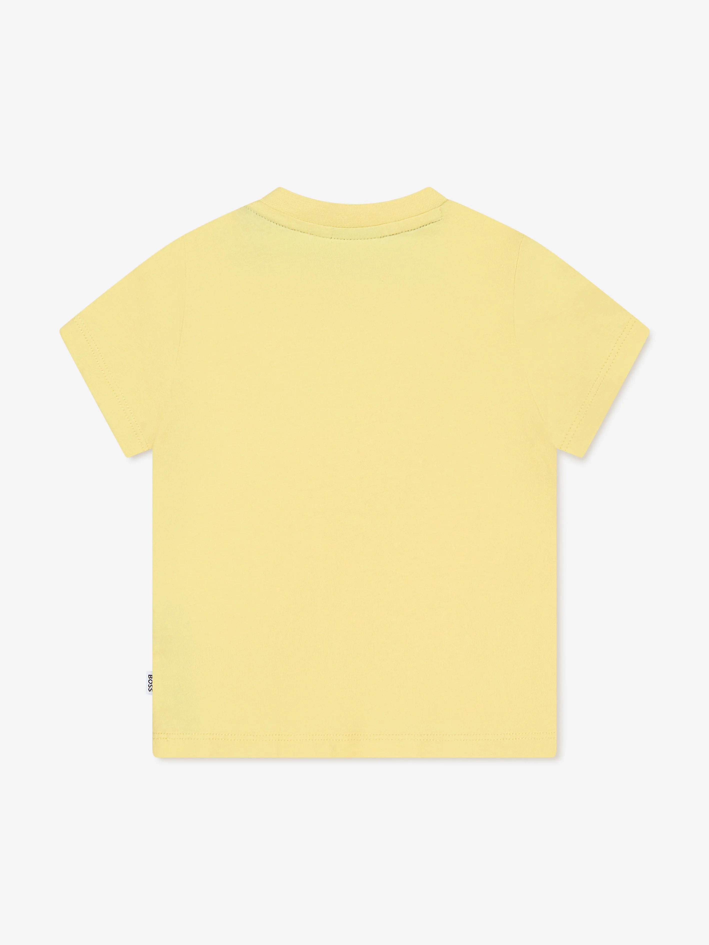 BOSS Baby Boys Logo T-Shirt In Yellow