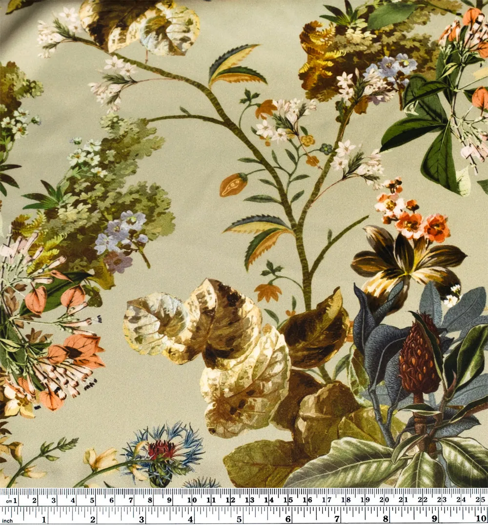 Botanist Poly Satin - Pistachio