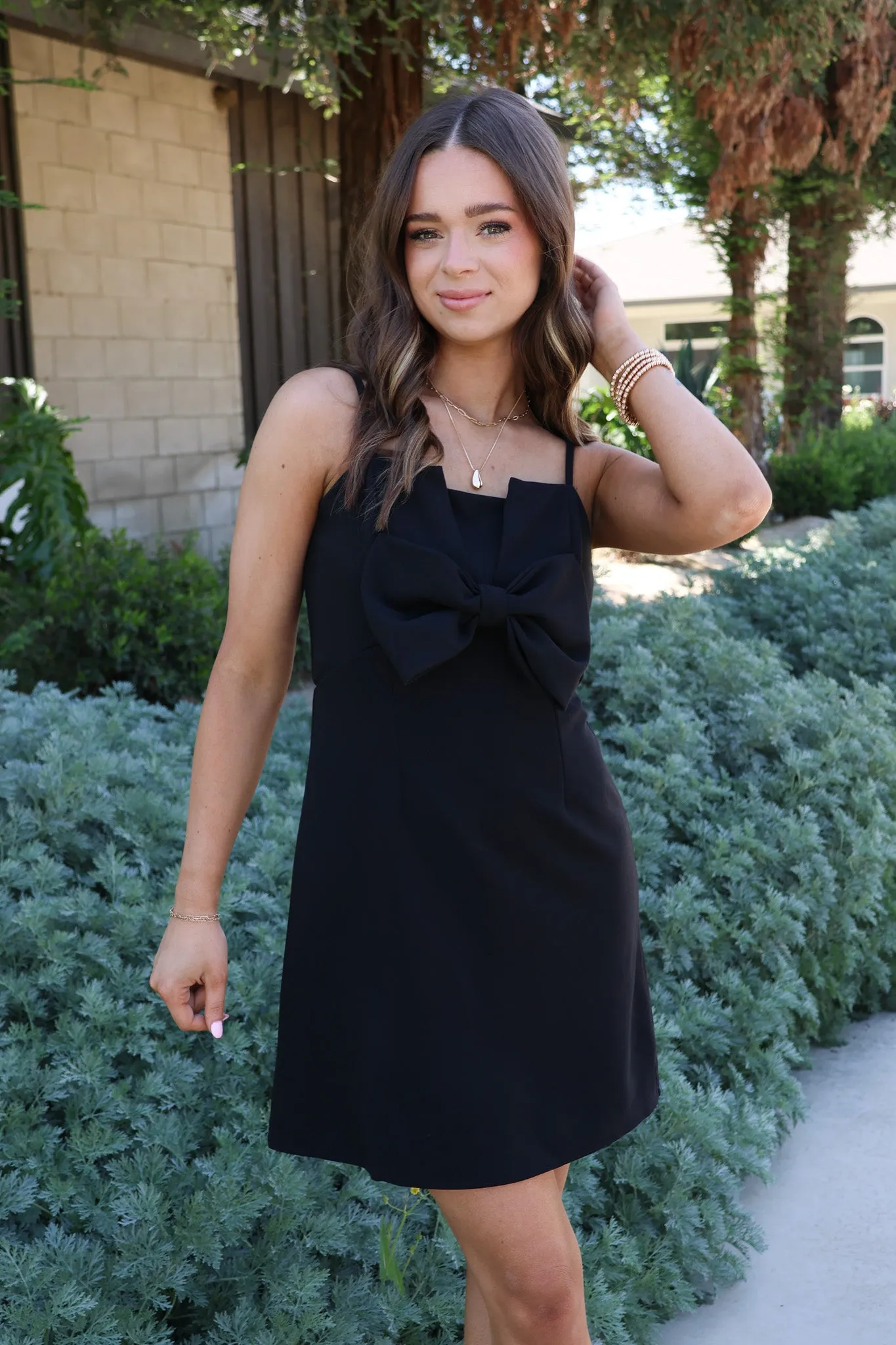 Bow Girly Mini Dress