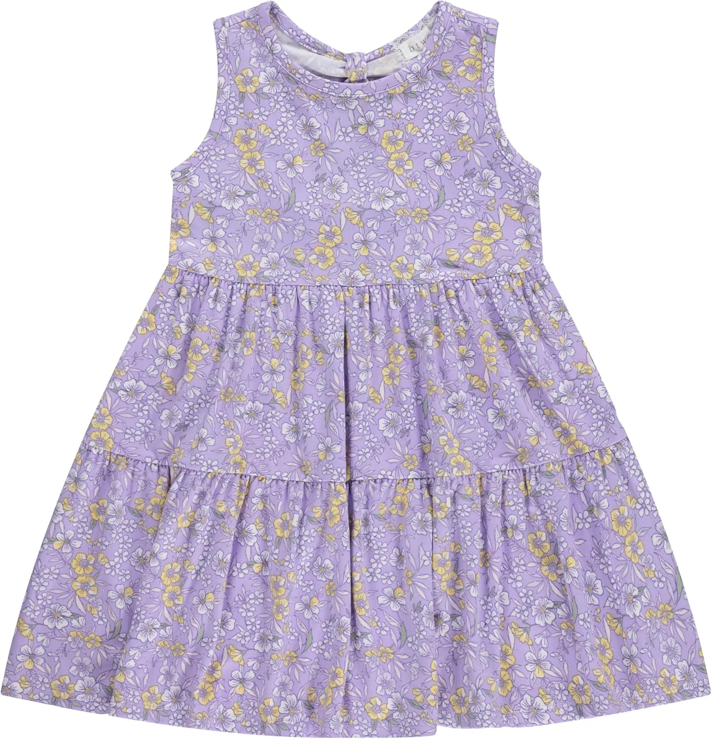 BTween Girls Mix and Match Set 4-Pack Soft Cotton Blend, Shirt. Biker Short, Dress and Romper