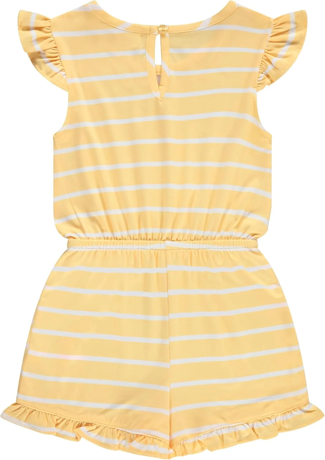BTween Girls Mix and Match Set 4-Pack Soft Cotton Blend, Shirt. Biker Short, Dress and Romper