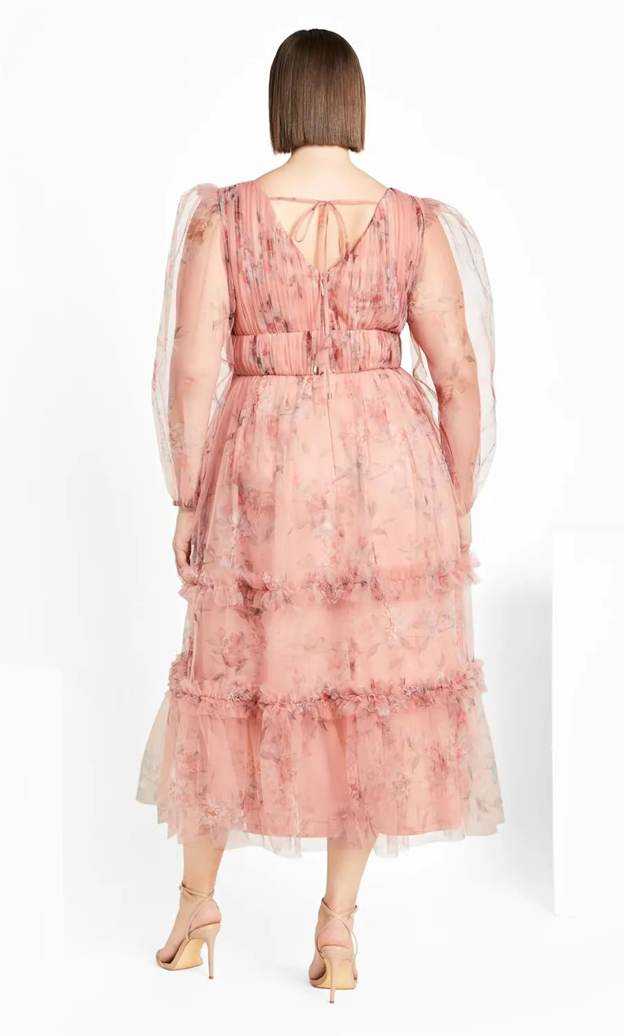 City Chic Women's Plus Size Maxi Kitty PRT