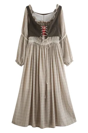 Cottagecore Prairie Chic Dress