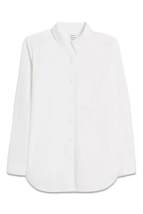 Cotton Relaxed Shirt, White