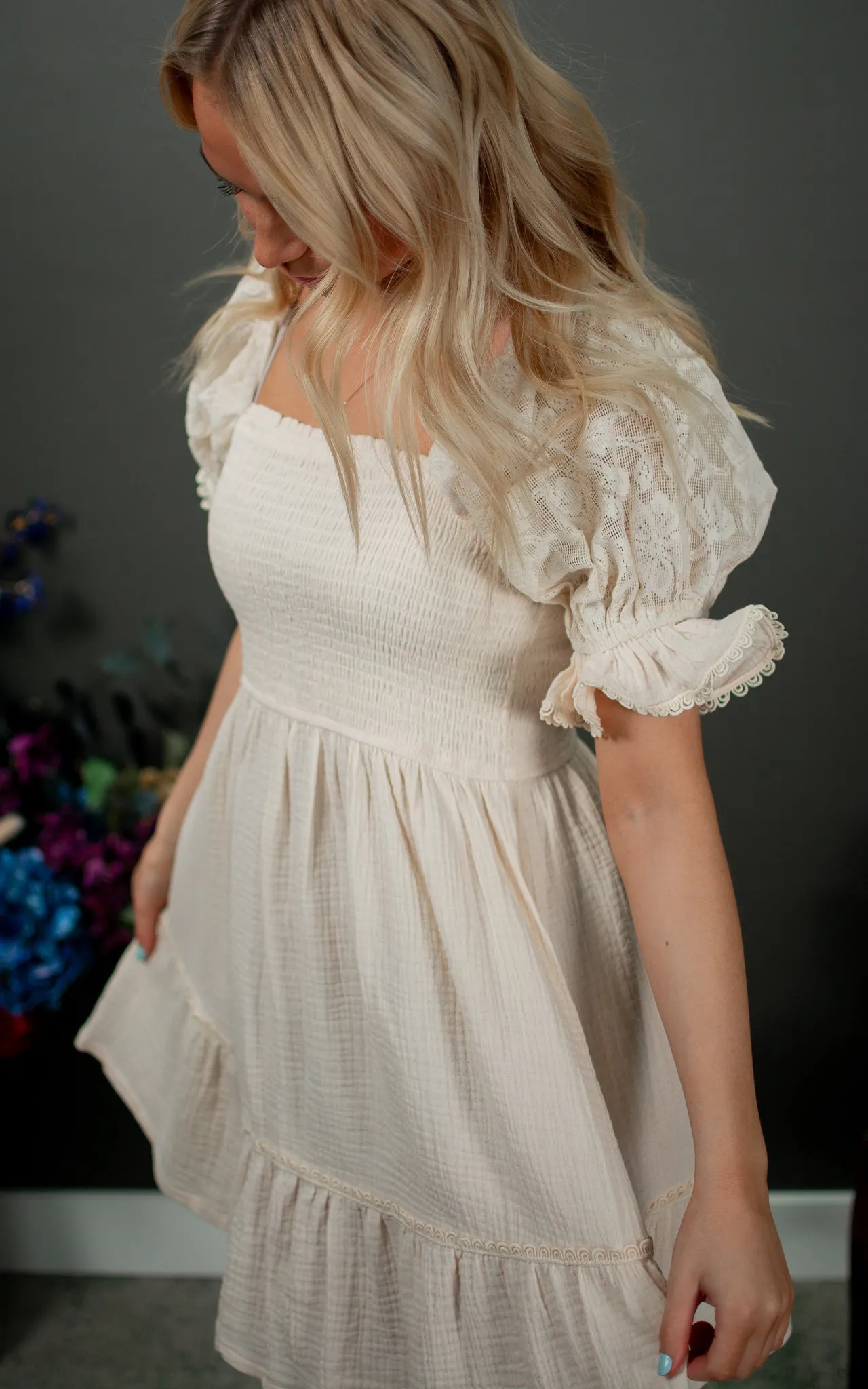 Cotton Soft Mini Dress