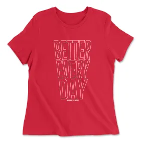 CrossFit Delaware Better Perspective White Womens - Relaxed Jersey T-Shirt