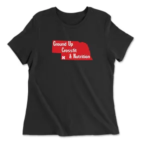 CrossFit Ground Up Nebraska Womens - Relaxed Jersey T-Shirt