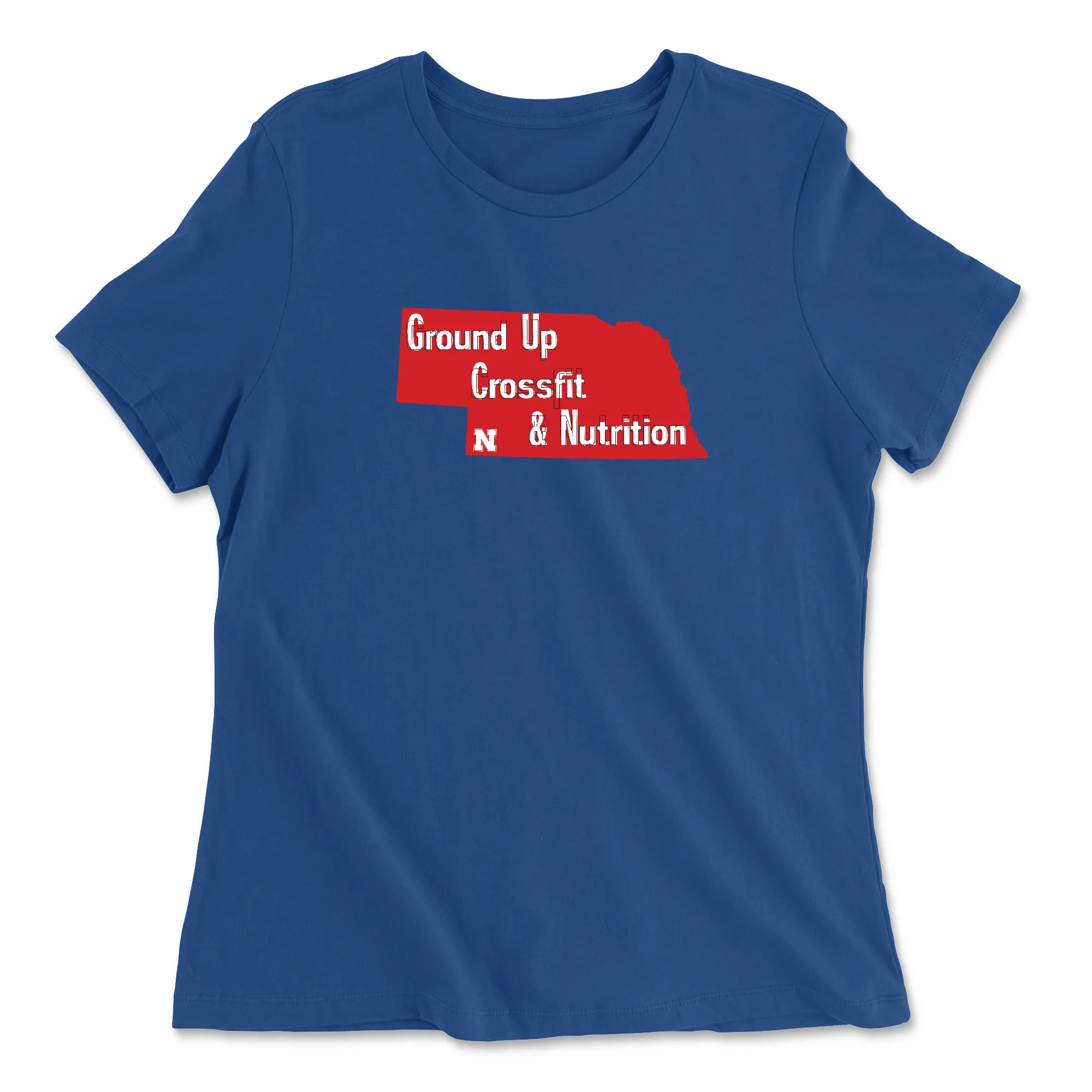 CrossFit Ground Up Nebraska Womens - Relaxed Jersey T-Shirt