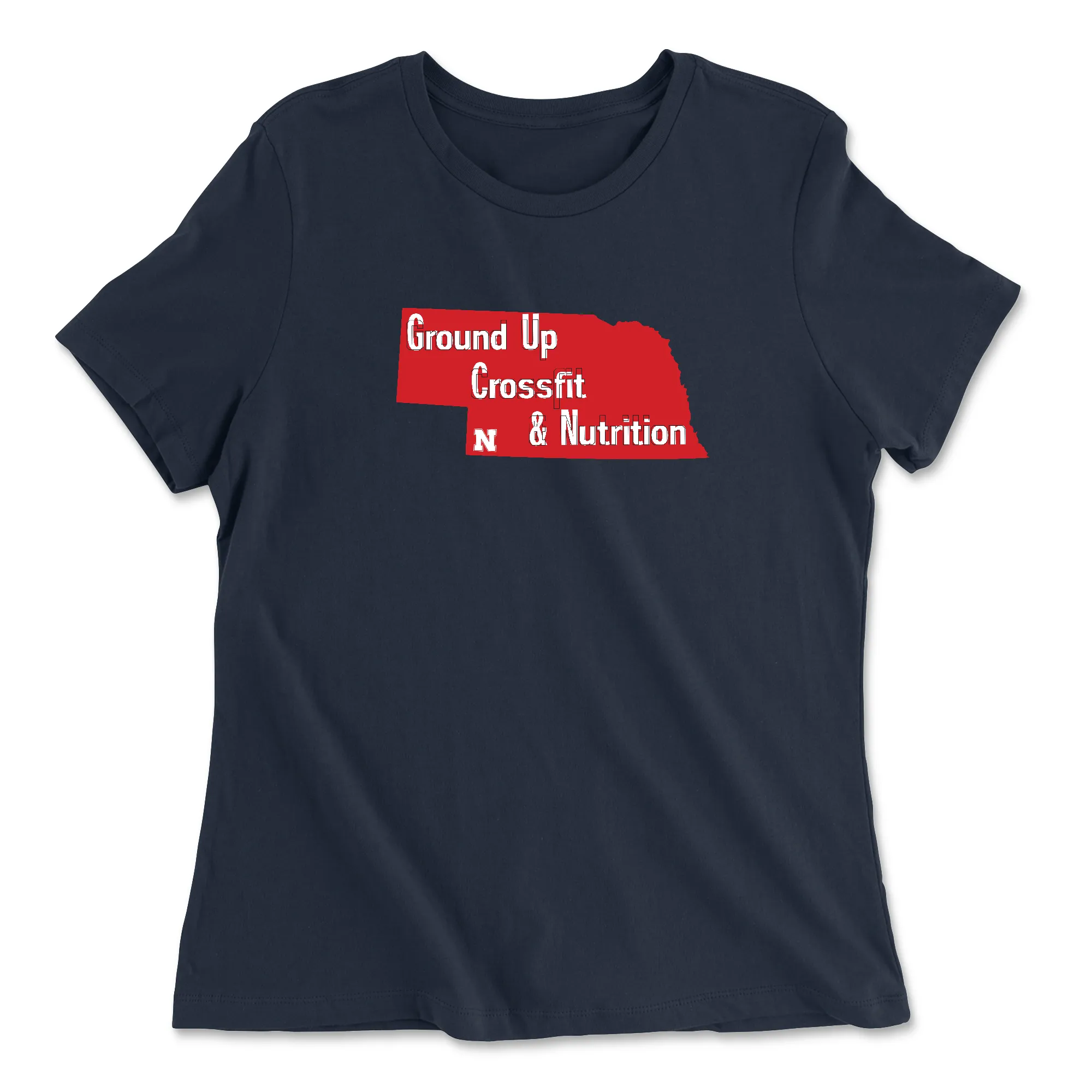 CrossFit Ground Up Nebraska Womens - Relaxed Jersey T-Shirt