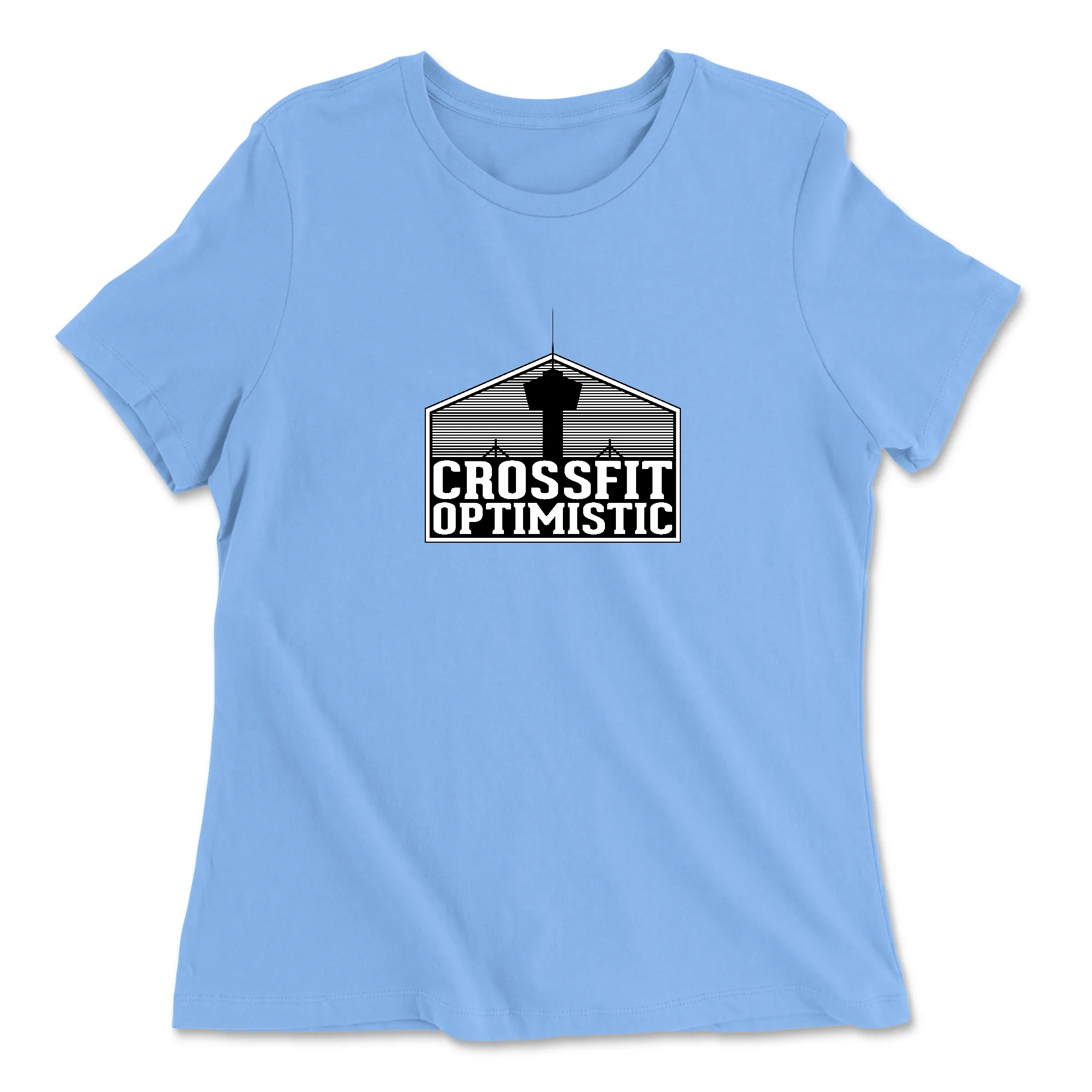 CrossFit Optimistic Tower Womens - Relaxed Jersey T-Shirt