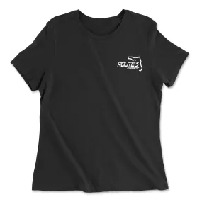 CrossFit Route 3 Pocket White Womens - Relaxed Jersey T-Shirt