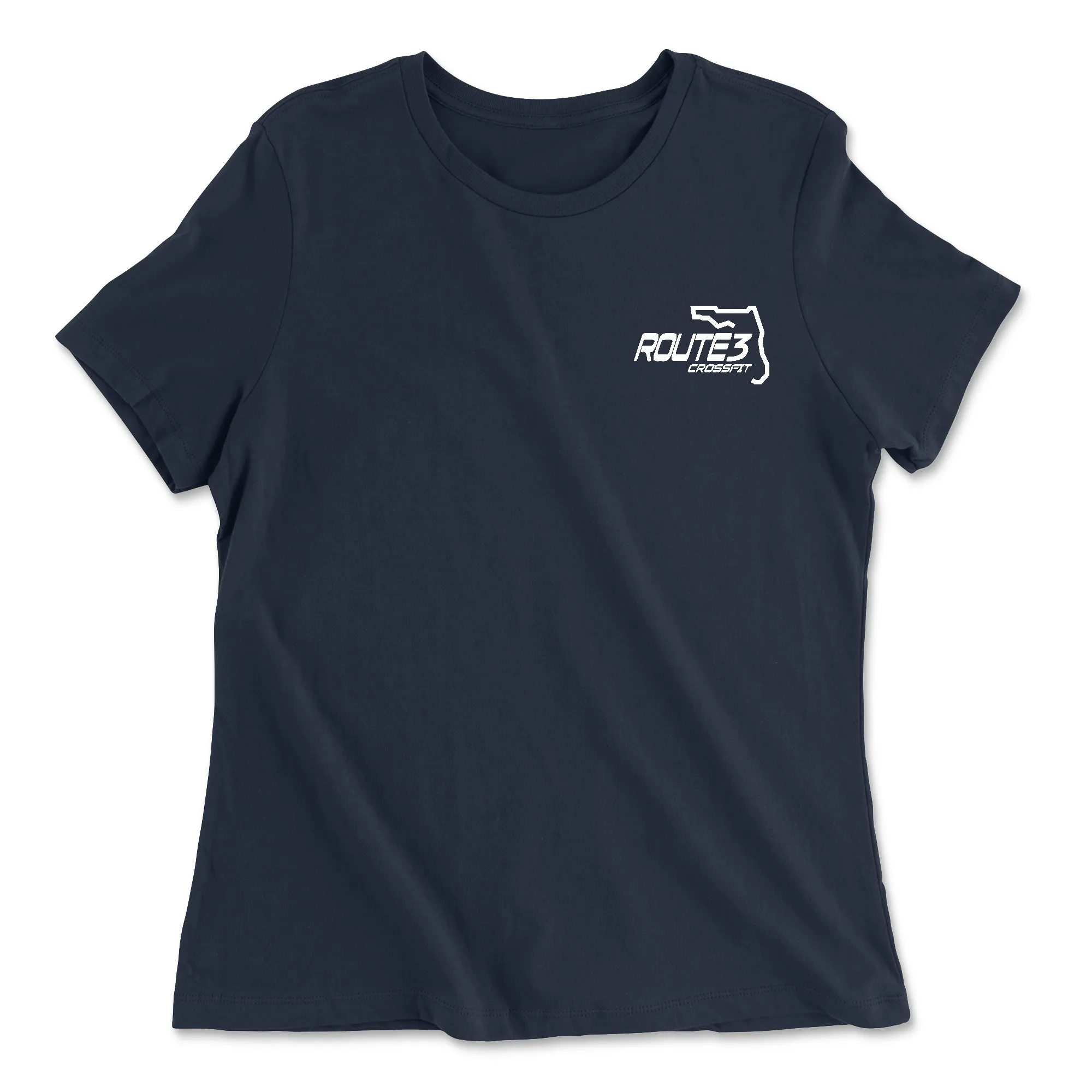 CrossFit Route 3 Pocket White Womens - Relaxed Jersey T-Shirt