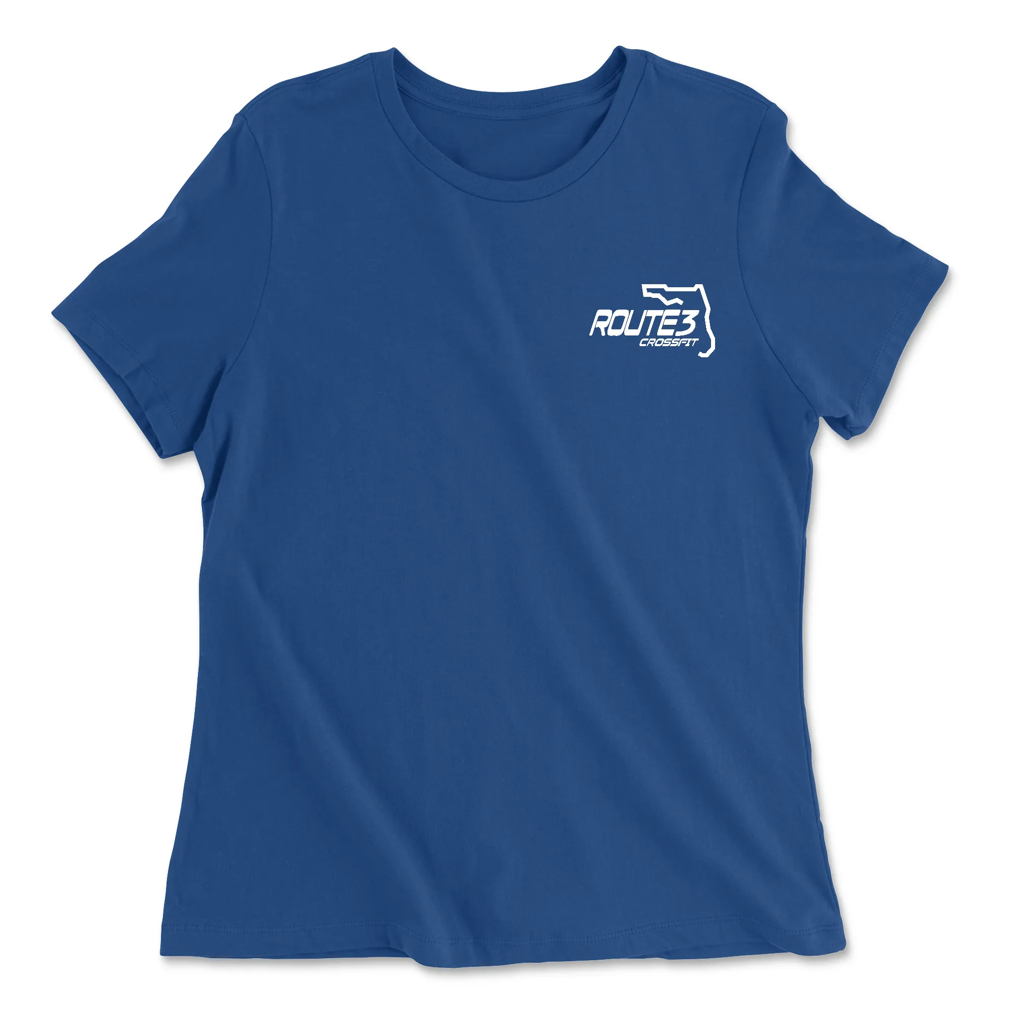 CrossFit Route 3 Pocket White Womens - Relaxed Jersey T-Shirt
