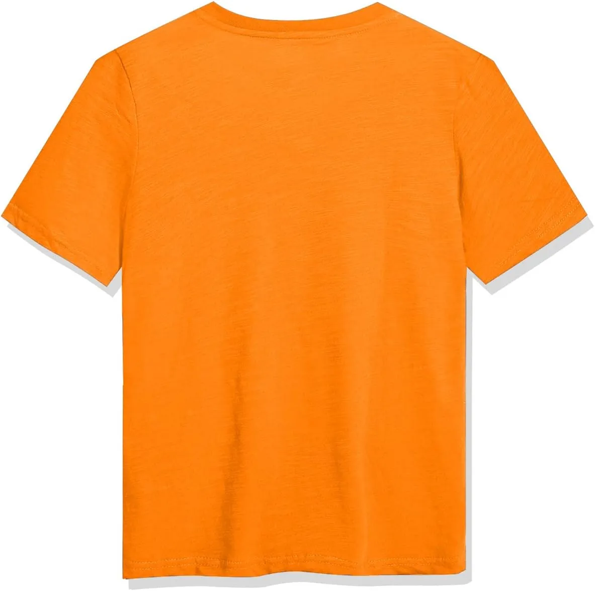 CUNYI Little Boys' V-Neck Pocket T-Shirt 100% Cotton Short Sleeve Solid Summer Tops