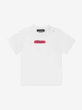Dsquared2 Baby Logo T-Shirt in White