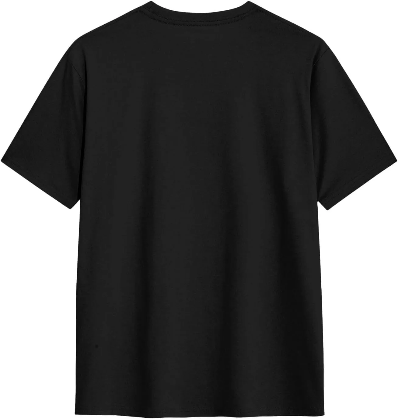Fashion Adult Cotton T-Shirt Women Men Crew Neck Shirt