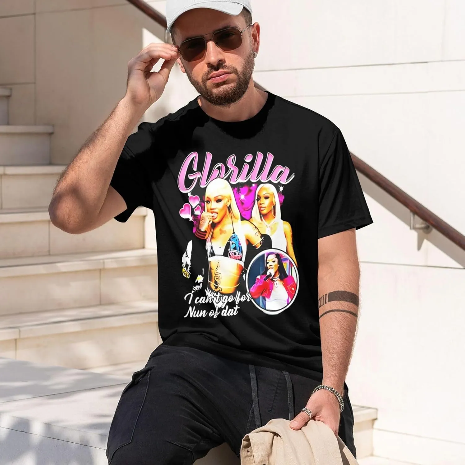 Fashion Adult Cotton T-Shirt Women Men Crew Neck Shirt