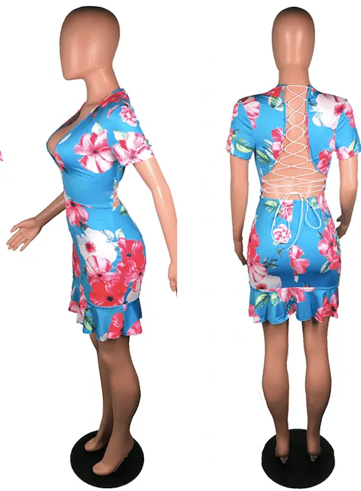 FLORAL IN THE FRONT