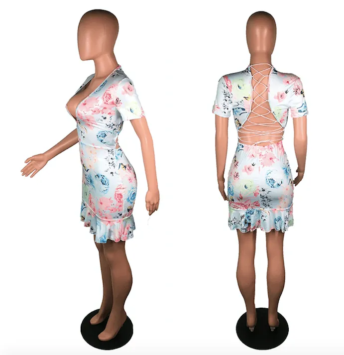 FLORAL IN THE FRONT