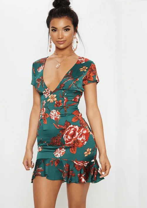 FLORAL IN THE FRONT