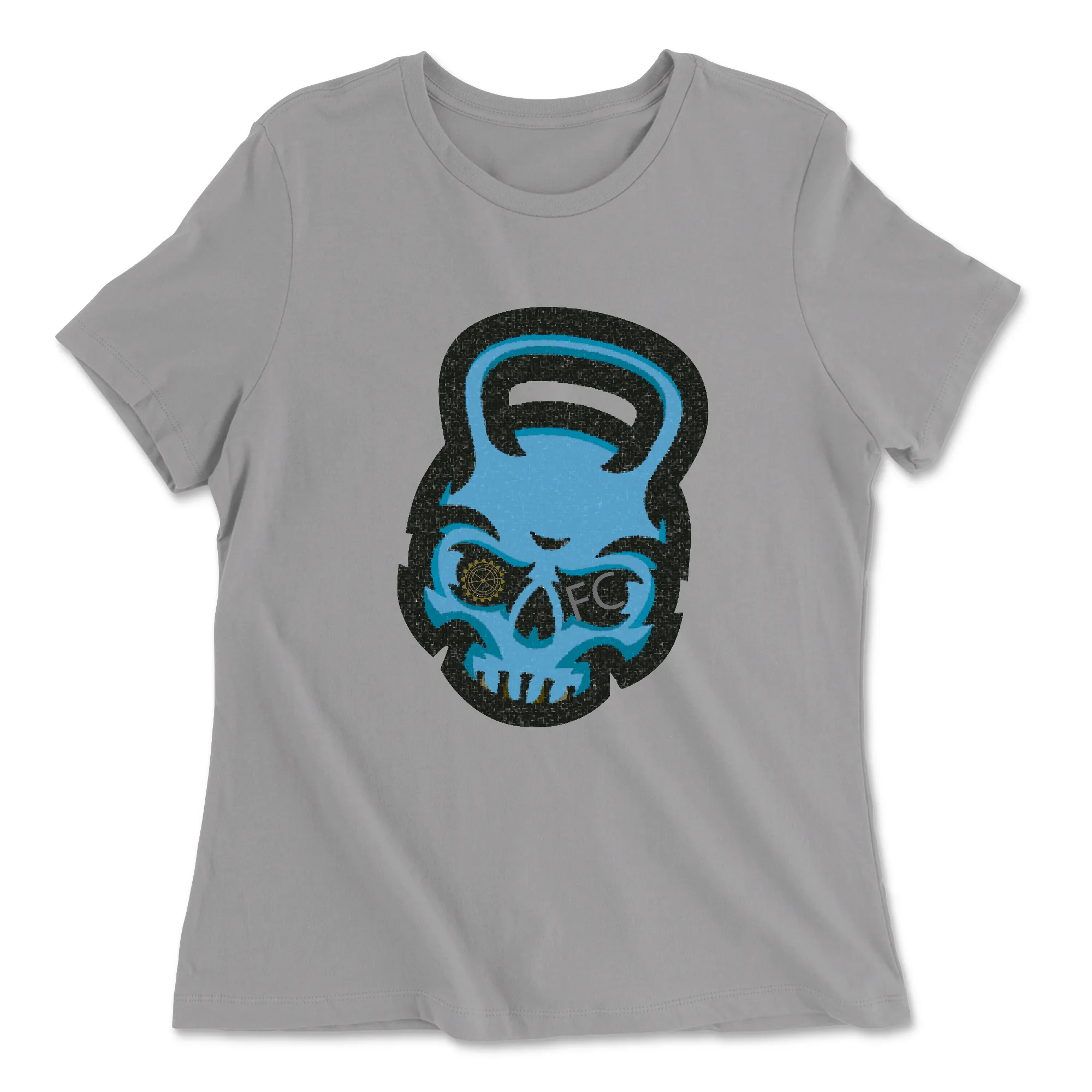 Foremost CrossFit Skull Womens - Relaxed Jersey T-Shirt