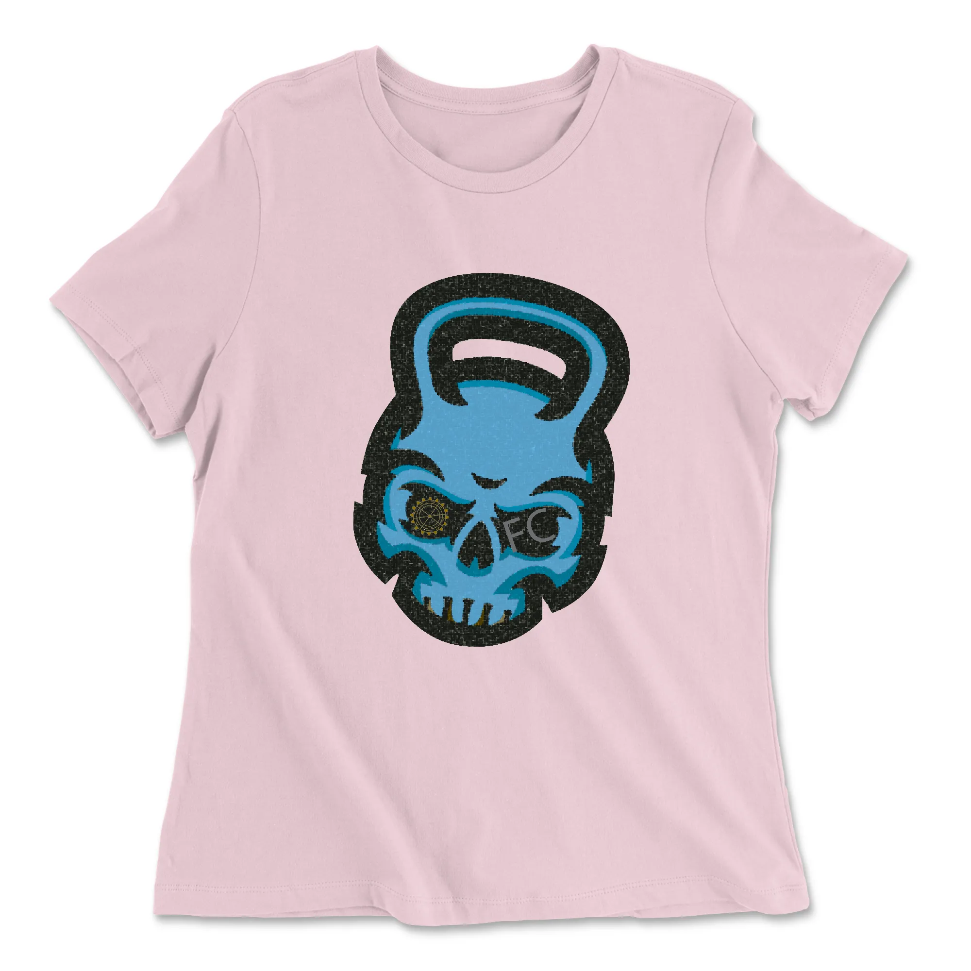 Foremost CrossFit Skull Womens - Relaxed Jersey T-Shirt