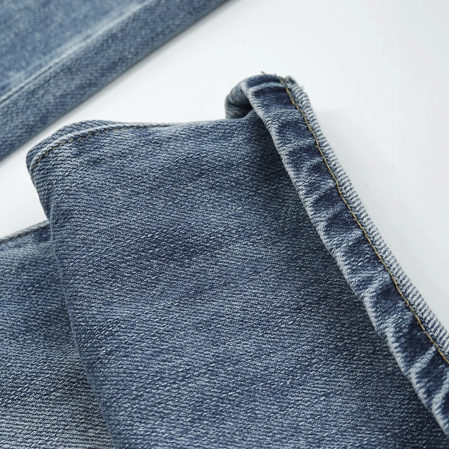 Girls Denim Overalls,Little Big Kids Wide Leg Elastic Inside Jean Dungarees Flared Pants