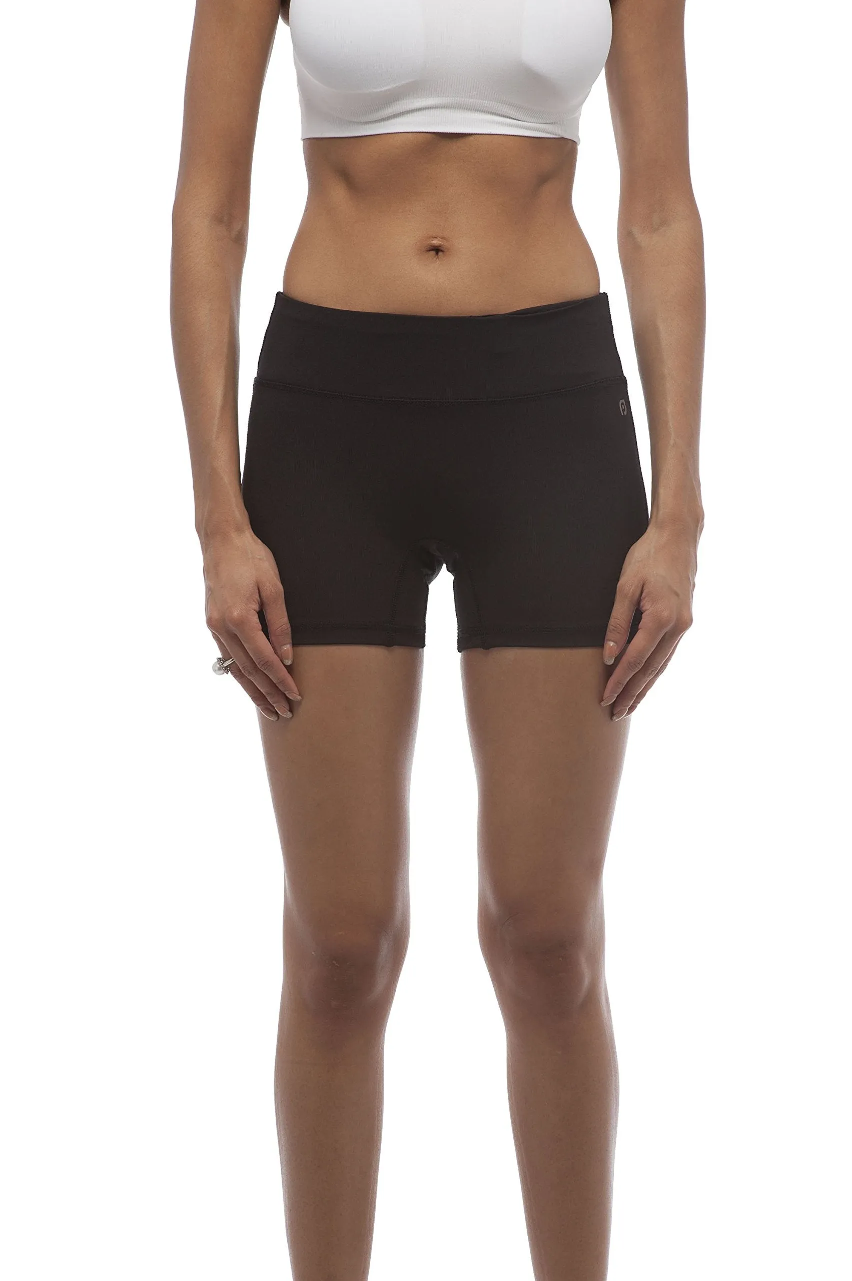 Hollywood Star Fashion Solid Plain Active Wear Bicycle Shorts