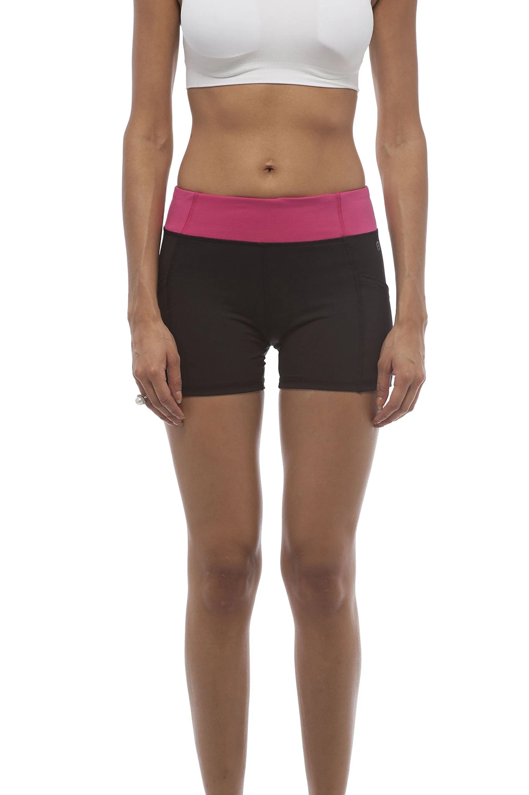 Hollywood Star Fashion Solid Plain Active Wear Bicycle Shorts