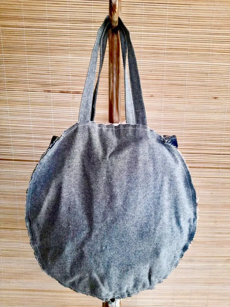 JEANS BAG Mandala soft Pink