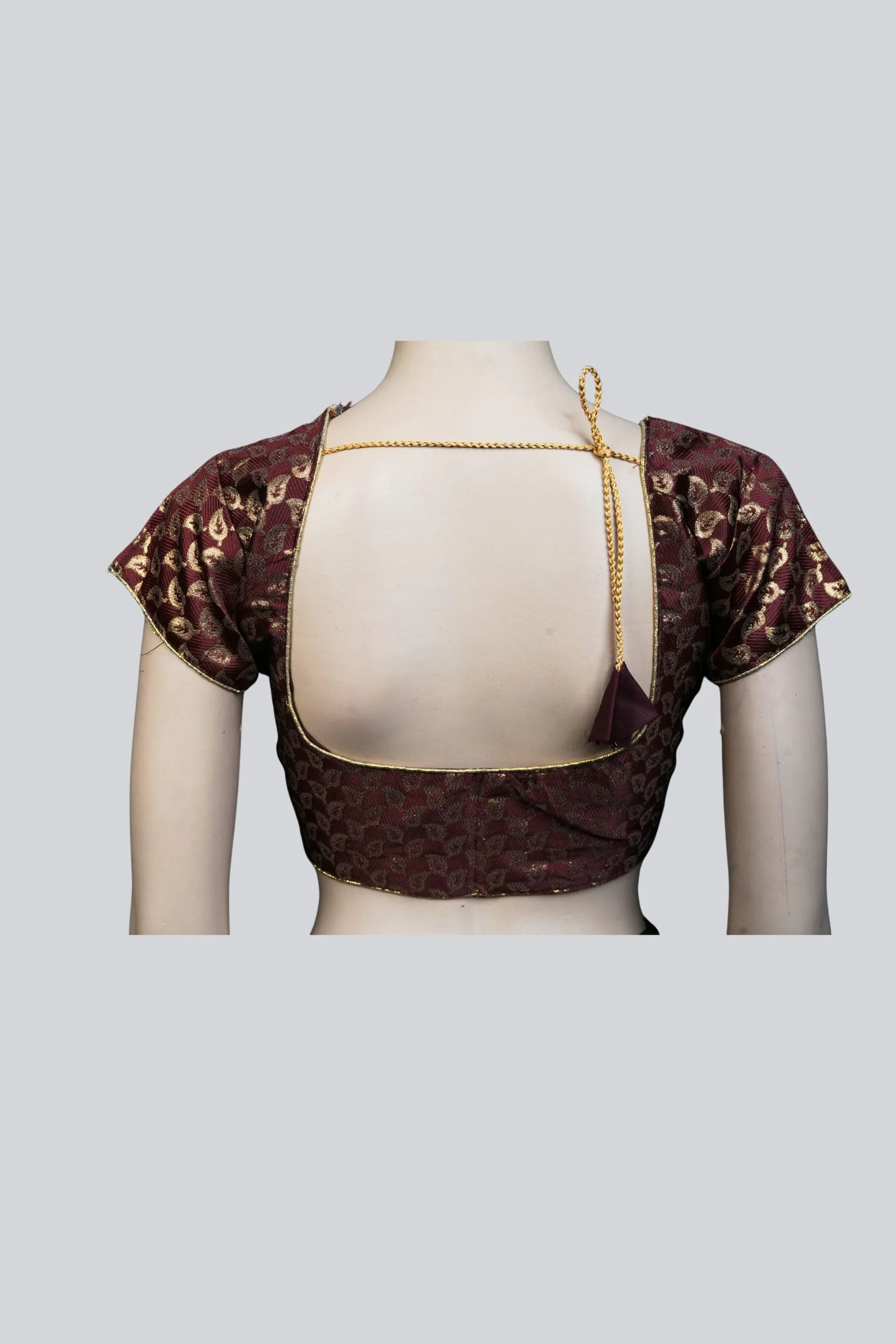 Luxe Brocade Blouse Elegance: Elevate Your Style with JCSFashions