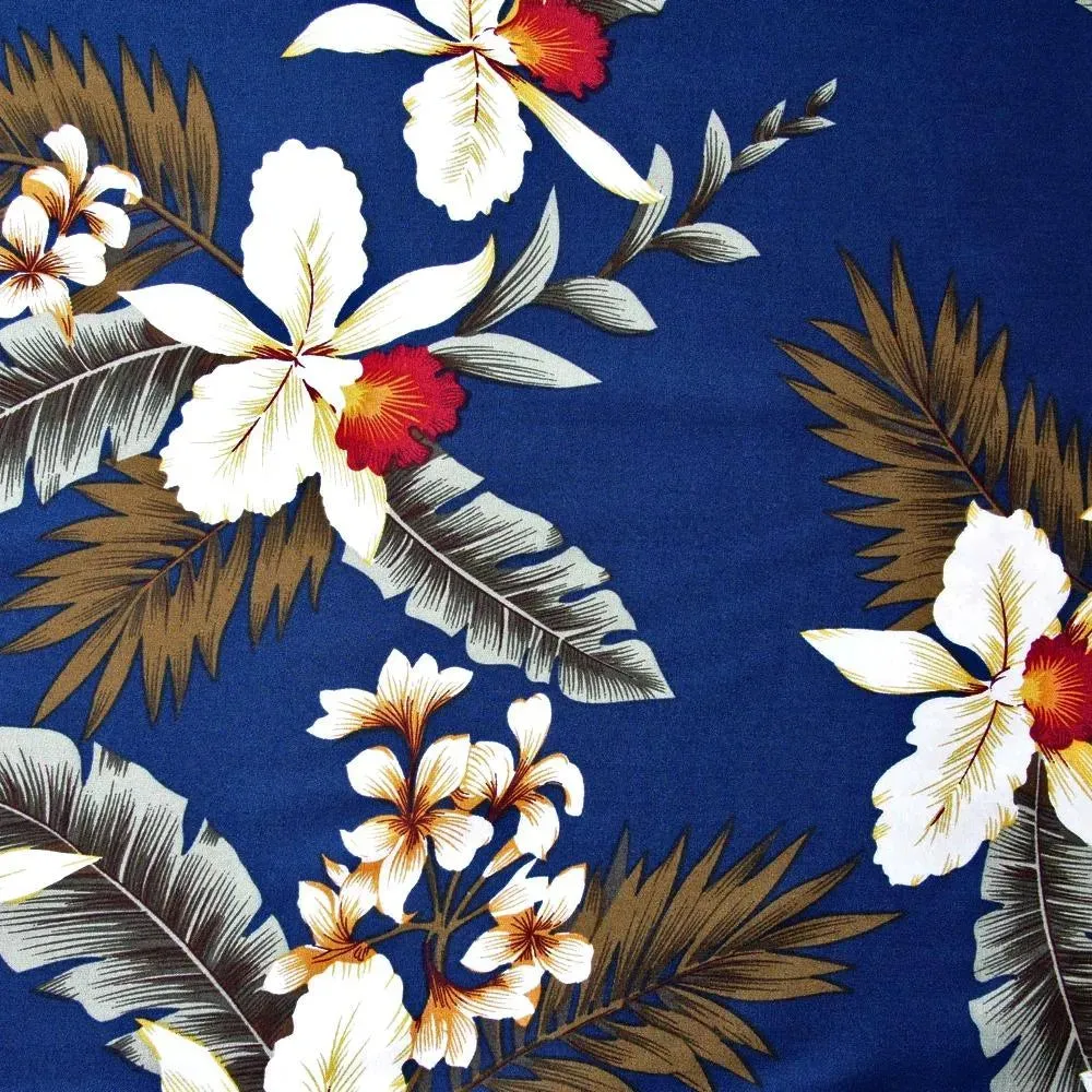Majestic Blue Moonkiss Hawaiian Dress