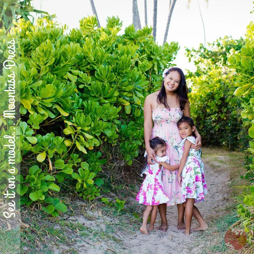 Majestic Blue Moonkiss Hawaiian Dress