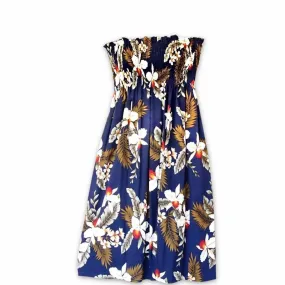 Majestic Blue Moonkiss Hawaiian Dress