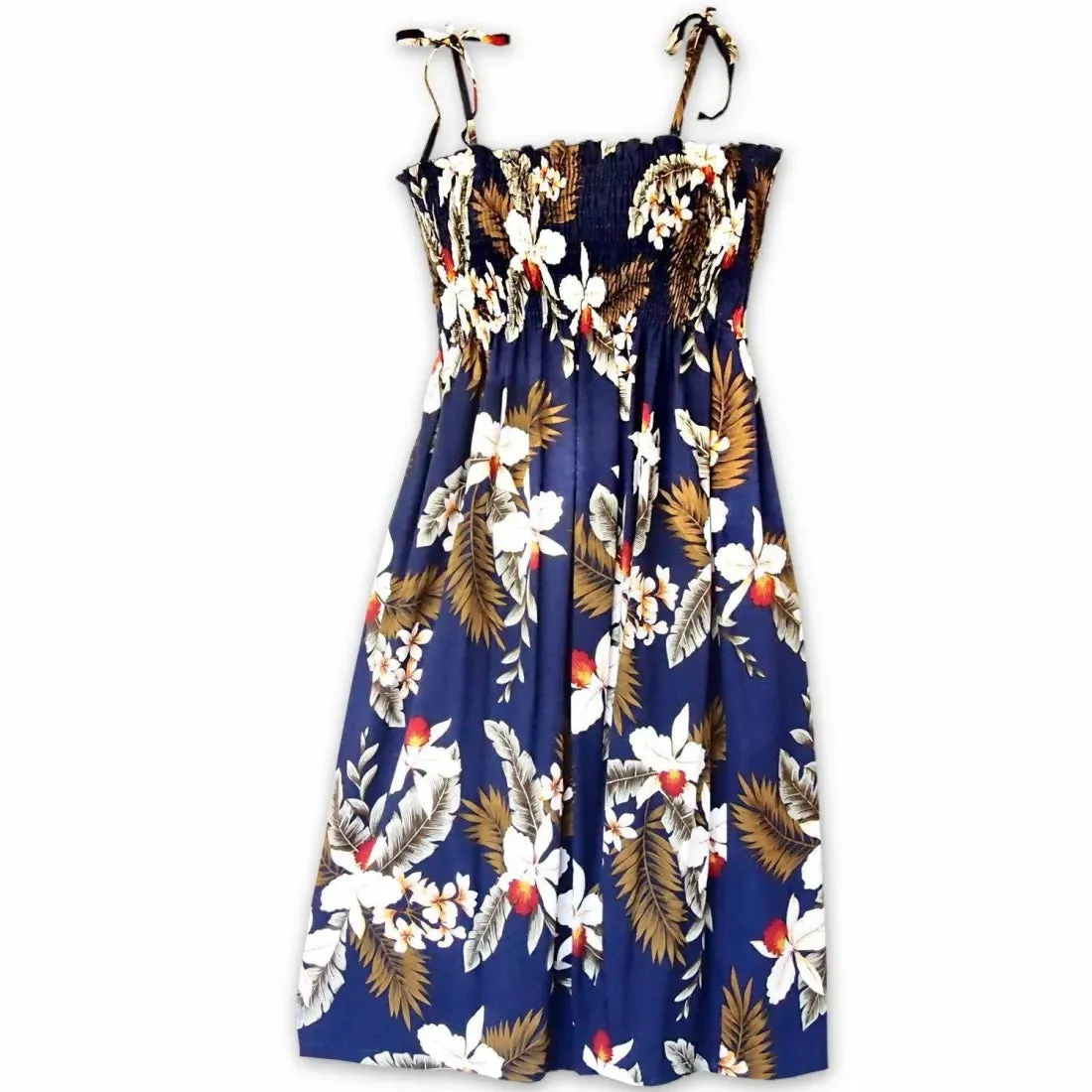 Majestic Blue Moonkiss Hawaiian Dress
