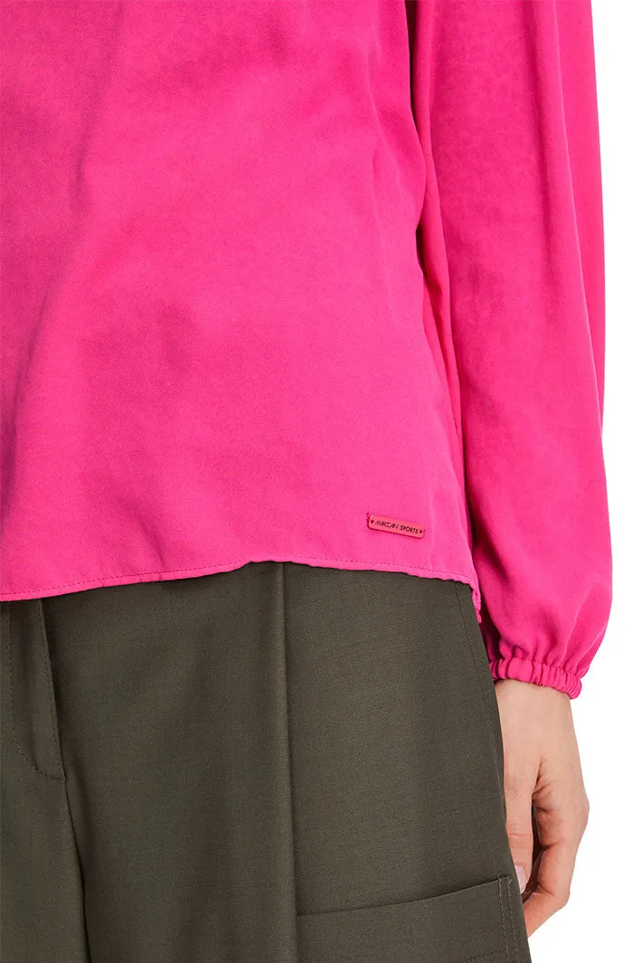Marc Cain Sports Blouse Dragon Fruit Pink XS 51.05 W41 Top 244