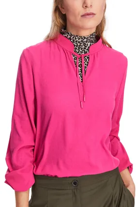 Marc Cain Sports Blouse Dragon Fruit Pink XS 51.05 W41 Top 244