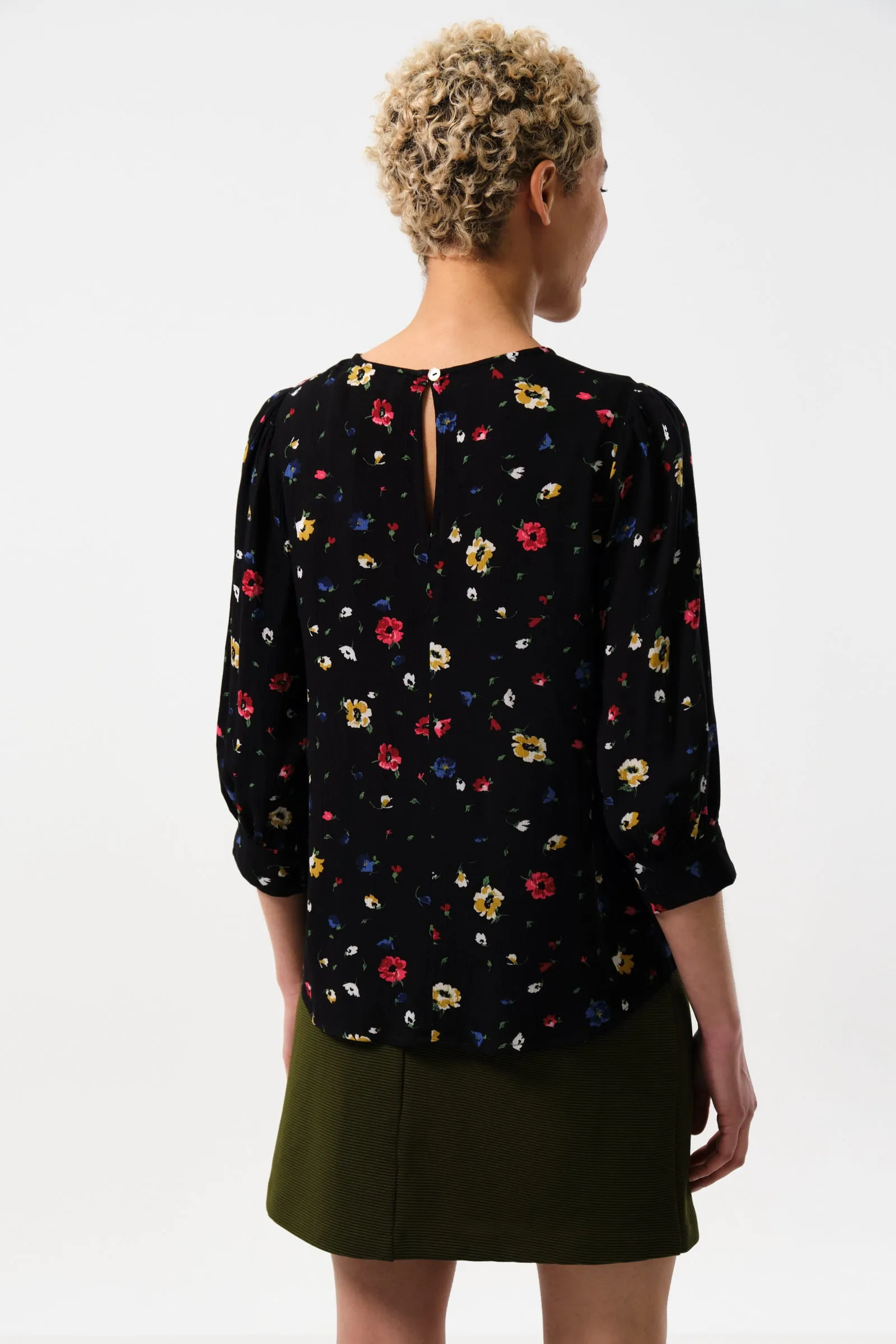 Mellie Pick A Mix Print Blouse