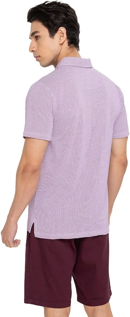Mens Golf Polo Shirt Lightweight & Quick Dry UPF 50  Flat-Knit Collar Polo Shirts for Men (S, M, L, XL, XXL)- Dry Fit