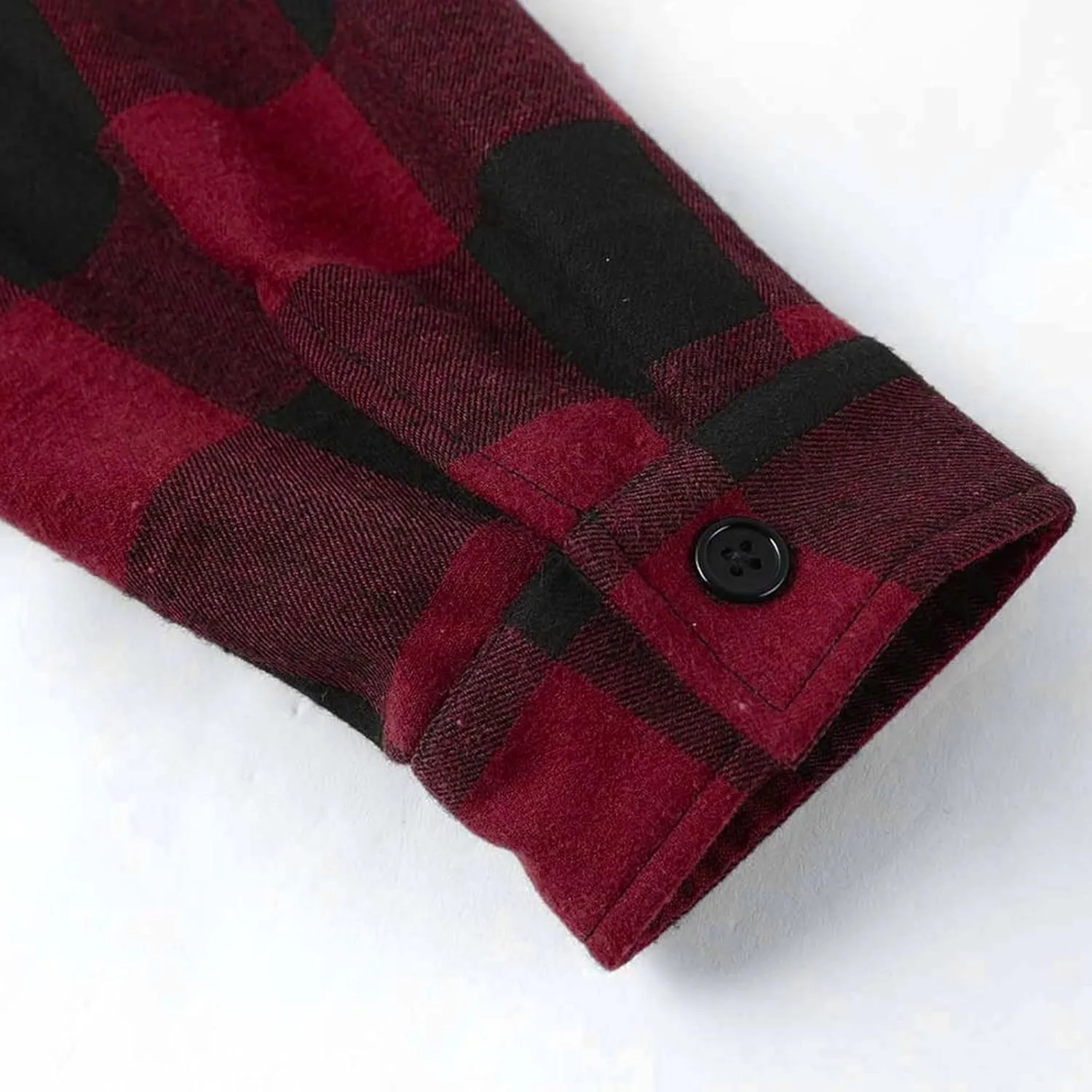 Mens Quilted Lined Shirt Jacket Big and Tall Zip Up Plaid Coat Fuzzy Polar Fleece Tops Thermal Lined Warm Coated Jackets