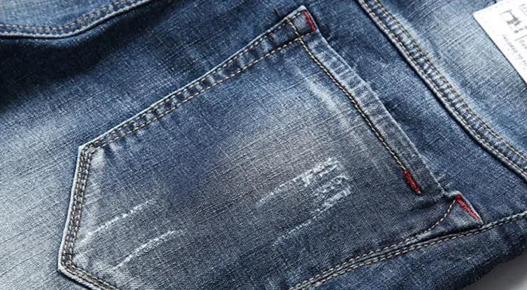 Men's Summer Casual Denim Stretchy Shorts