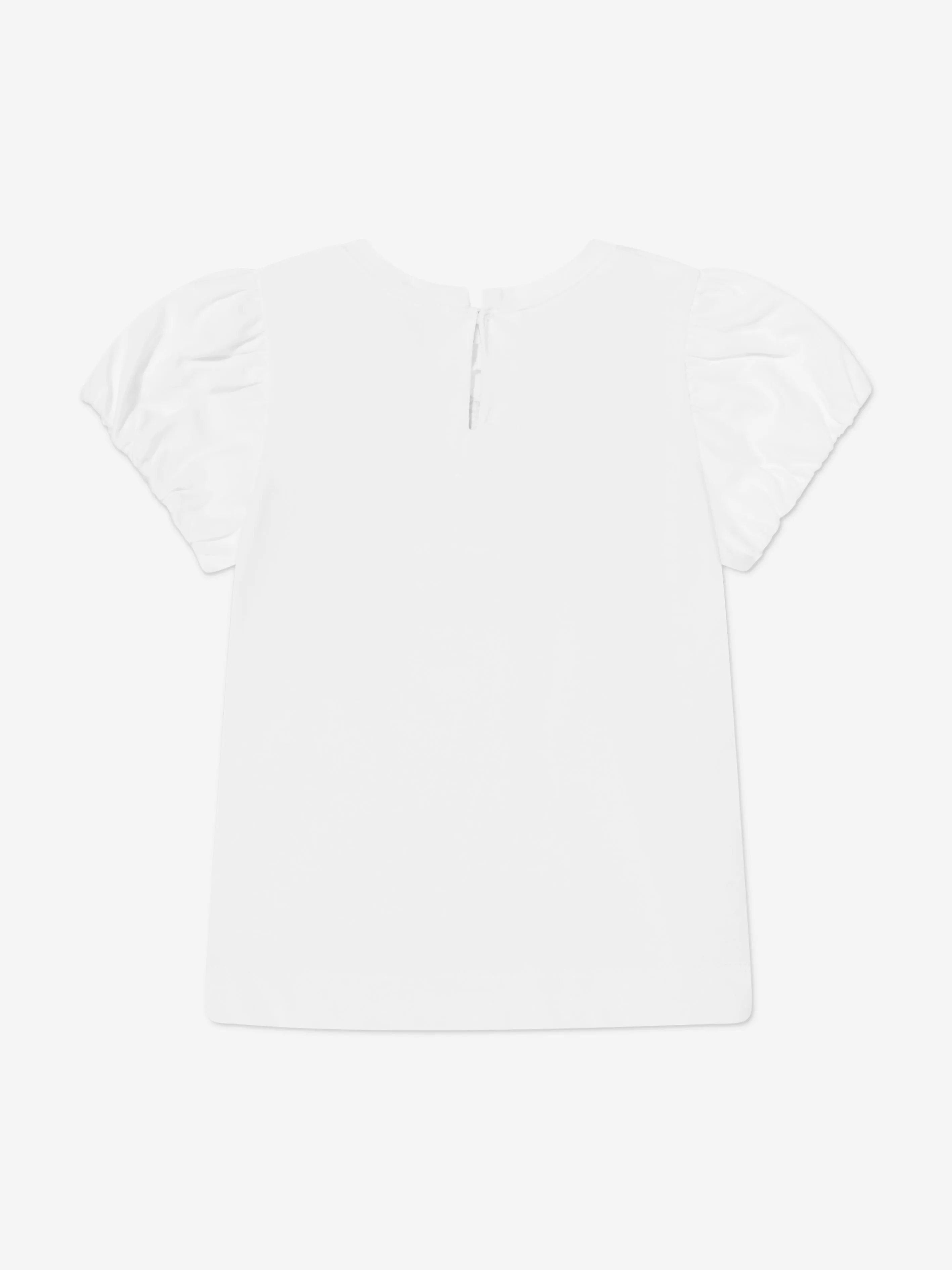 Monnalisa Baby Girls Bows T-Shirt in White